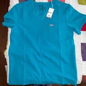 FIGS Men’s scrubs, Size: M-Tall, color:Teal